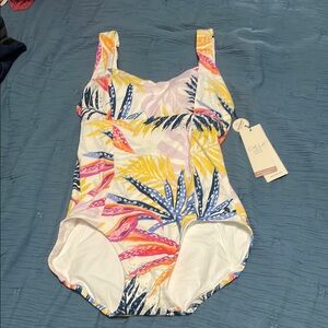 NWT Calia Colorful One-Piece Swimsuit